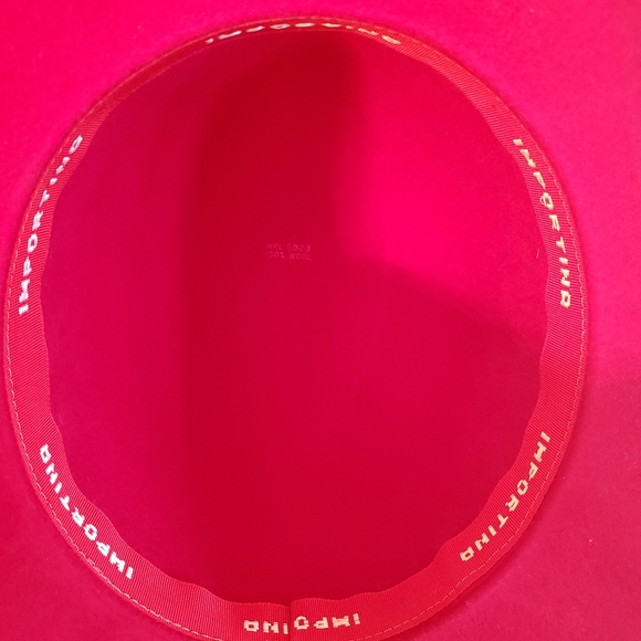 💯Importina Wool Vibrant Pink Hat - Picture 7 of 8